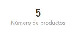Función COUNTX. Ejemplo de uso