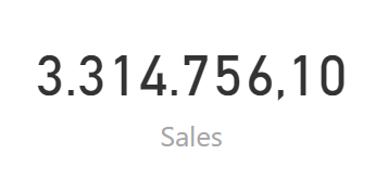 Suma de ventas