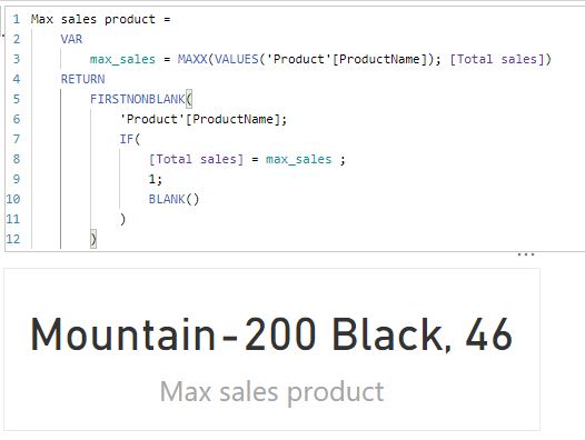 Nombre del producto con mayores ventas totales