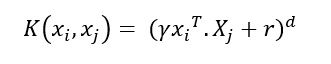 Polynomial kernel