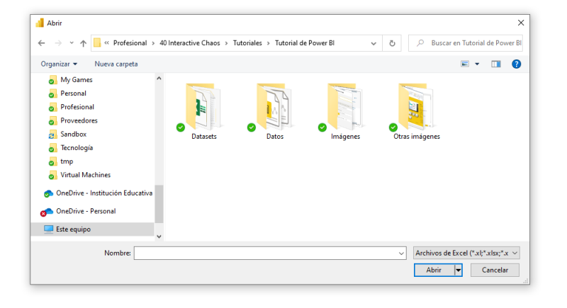 Conexión a la fuente de datos