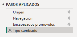 Proceso ETL de la consulta Geography