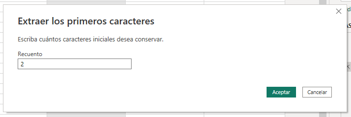 Herramienta Transformar > Extraer