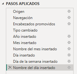 Extracción de información de una columna de fechas