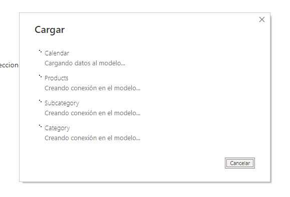 Ejecución de los procesos ETL