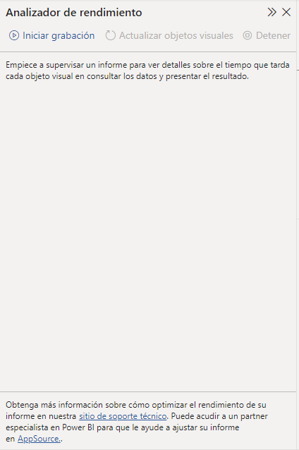 Analizador de rendimiento