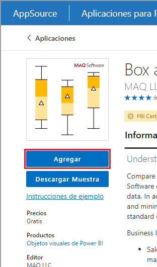Agregación de objetos visuales personalizados