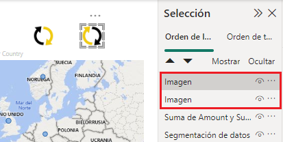 Renombrado y orden de los objetos
